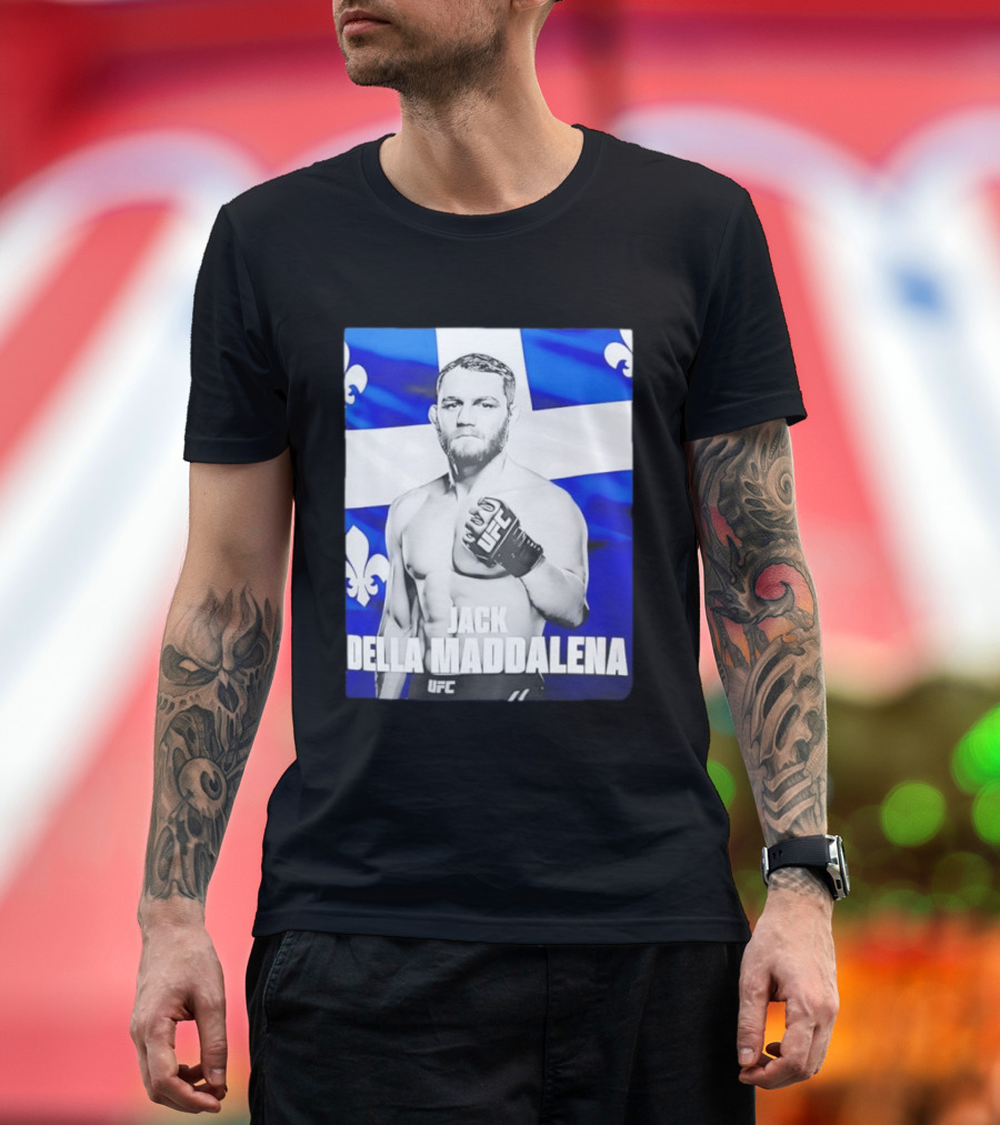 Jack Della Maddalena UFC Quebec Flag 315 T-Shirt