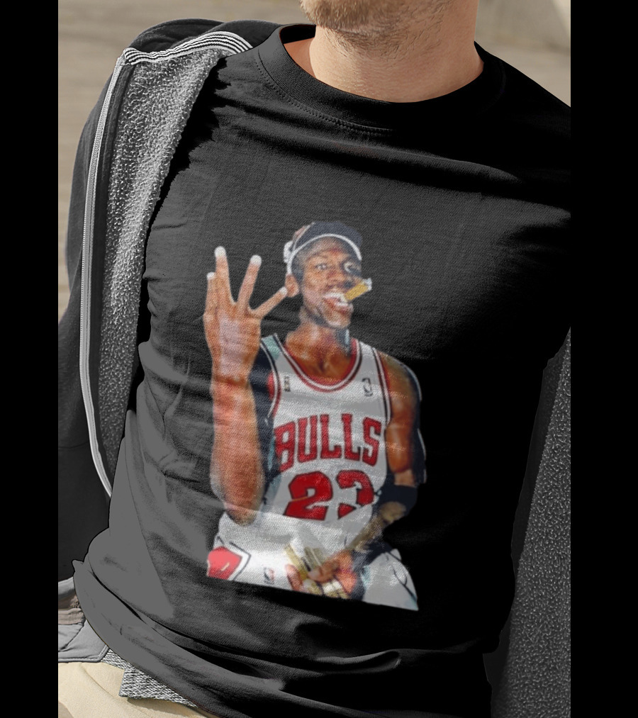 Giannis Antetokounmpo Mj Cigar Chicago Bulls 23 Basketball Legend T-Shirt