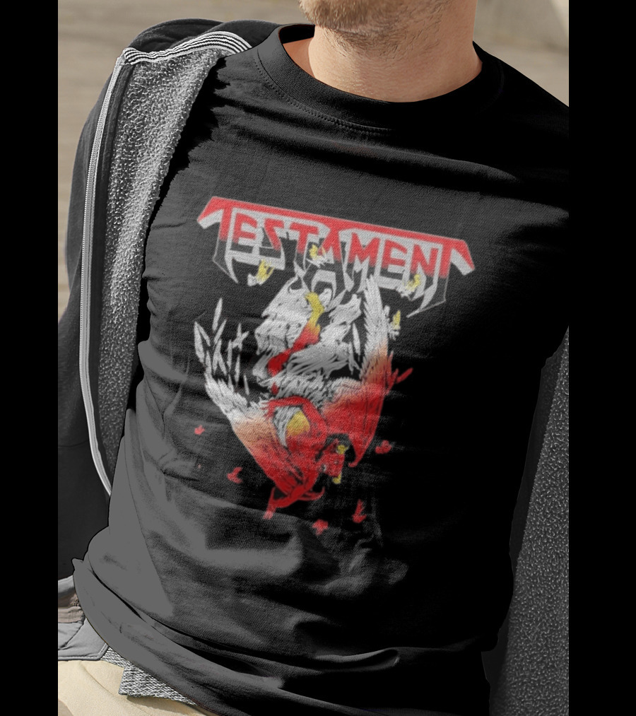 Testament Souls Of Black Collection Falling Fast Phoenix T-Shirt