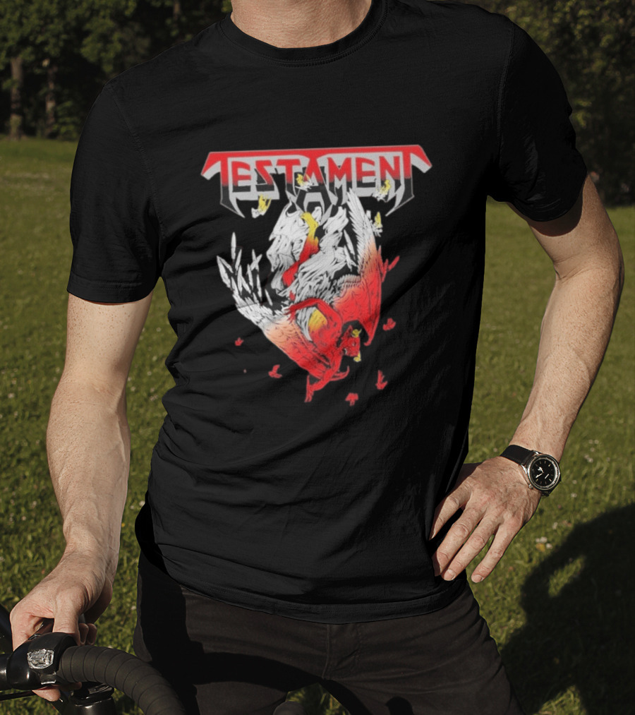 Testament Souls Of Black Collection Falling Fast Phoenix T-Shirt