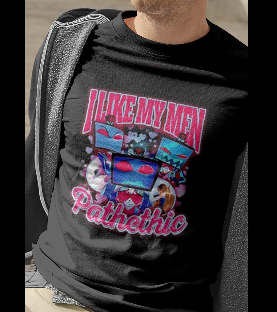 I Like My Men Pathetic Hazbin Hotel Vox T-Shirt