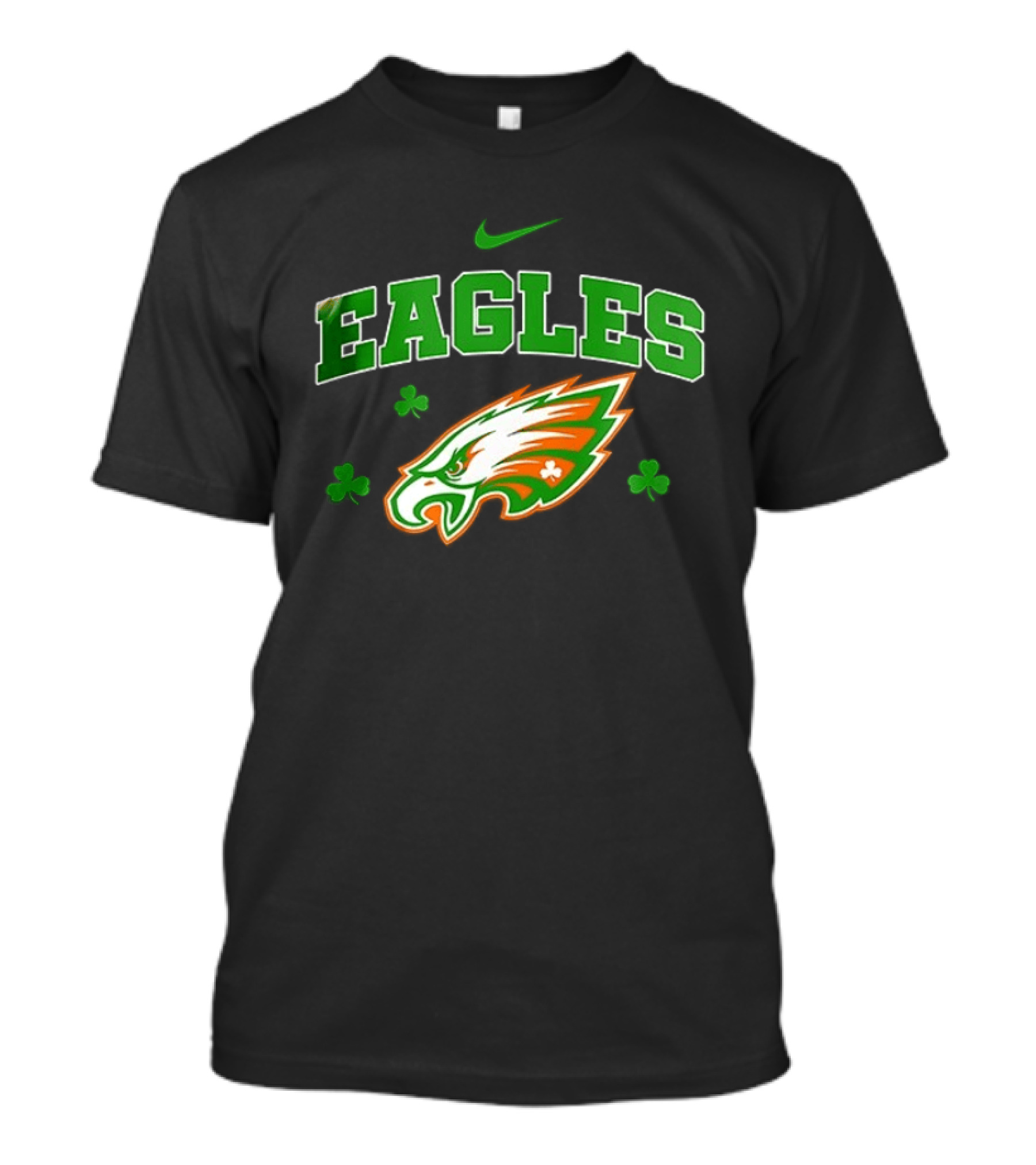 Philadelphia Eagles Irish Woman Soul Of A Witch Green Shamrock Nike T-Shirt