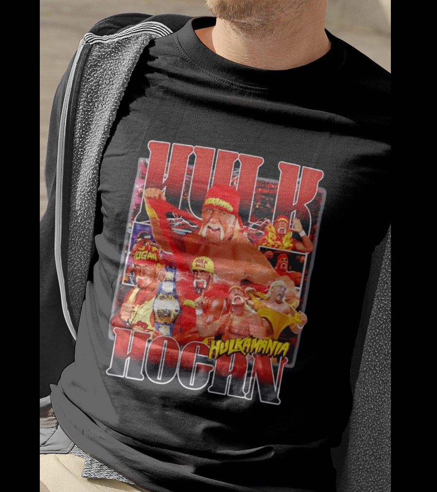 Hulk Hogan Hulkamania Memorial RIP Iconic Wrestling Legend T-Shirt