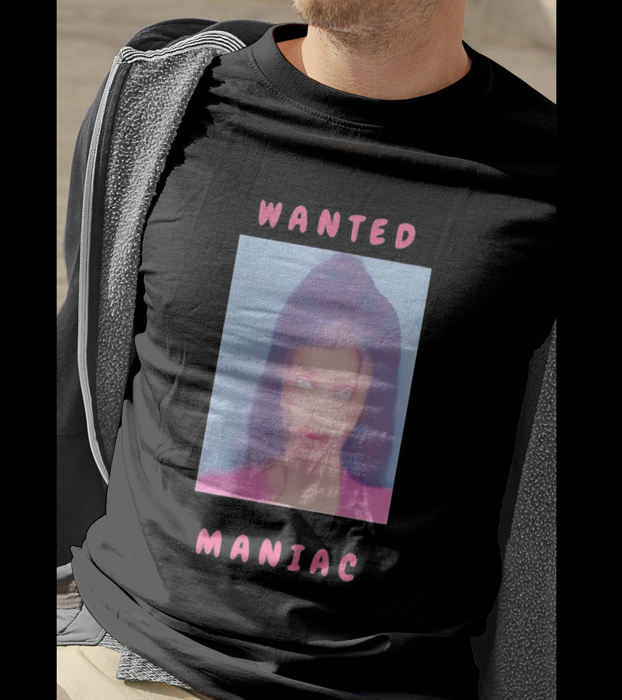 Wanted Maniac 2026 Surreal Doll Aesthetic With Glowing Eyes T-Shirt