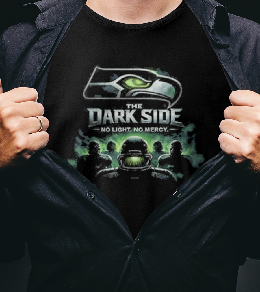 Seattle Football Dark Side Defense Breathe No Energy T-Shirt