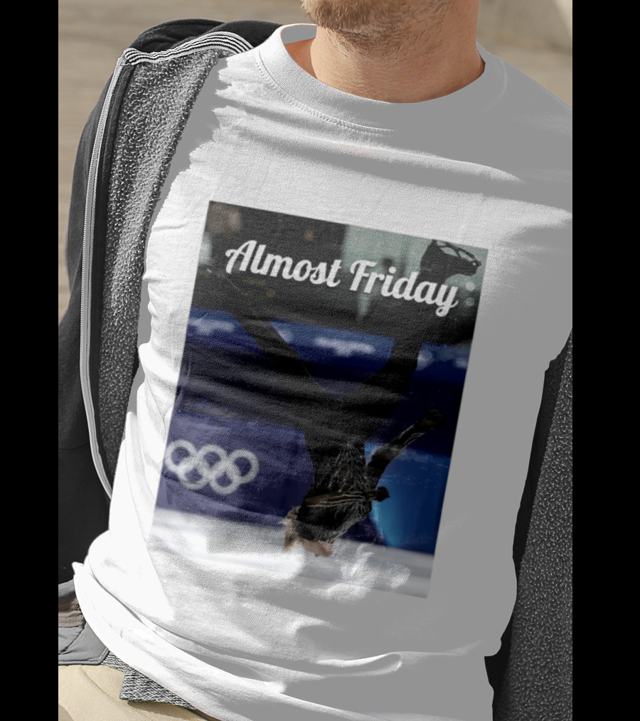 Almost Friday Skating Backflip Olympics Iconic Moment T-Shirt