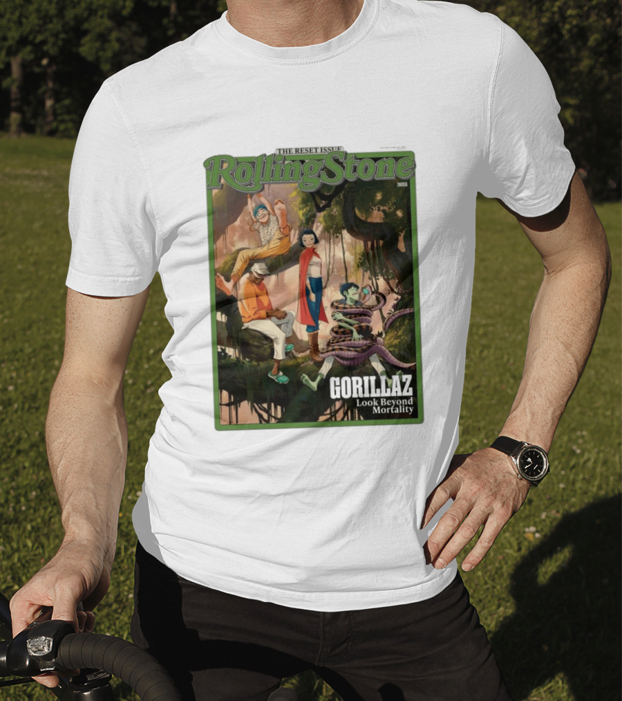 The Reset Issue Rolling Stone India Gorillaz Look Beyond Mortality T-Shirt