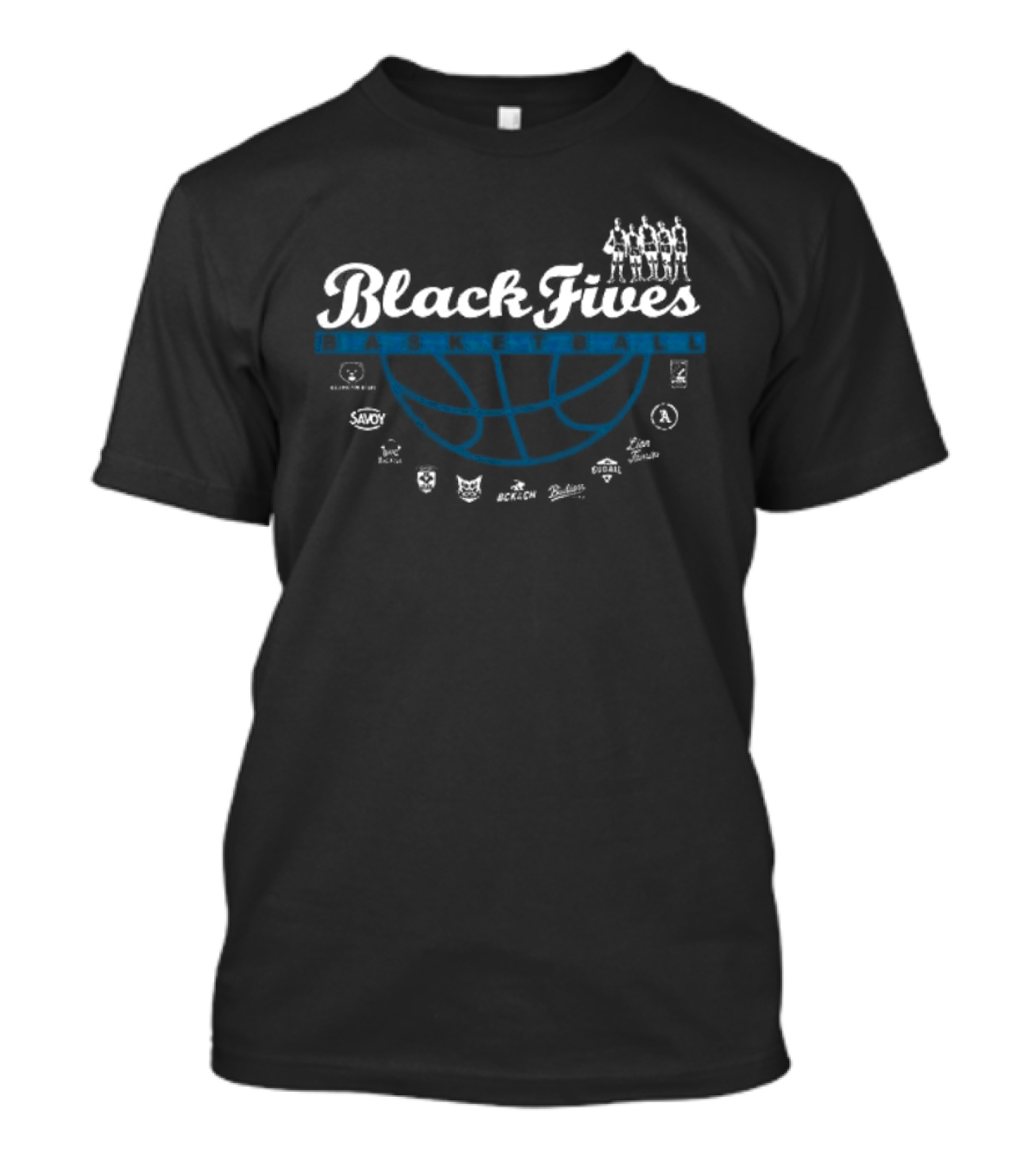 UConn Huskies Black Fives 2026 Basketball Heritage T-Shirt