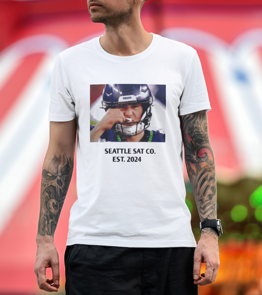 Seattle Sat Co. Est. 2024 Seahawks Parade Myers T-Shirt