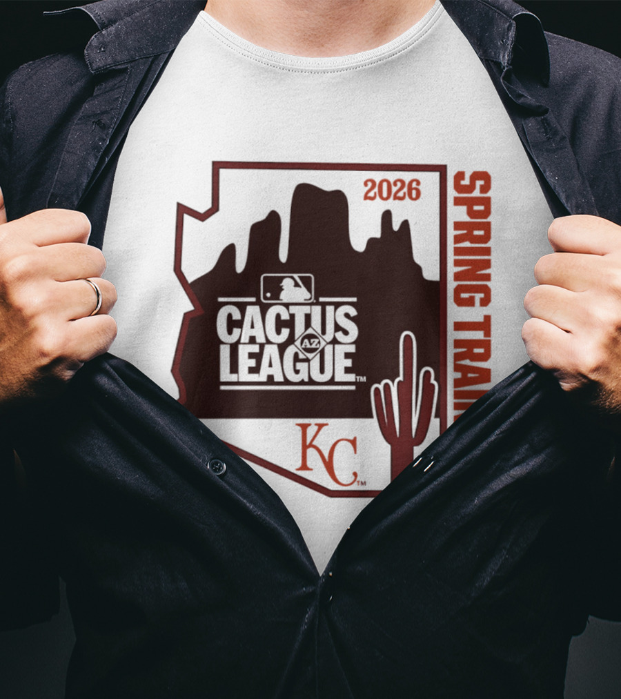 Kansas City Royals 2026 AZ Cactus League Spring Training T-Shirt