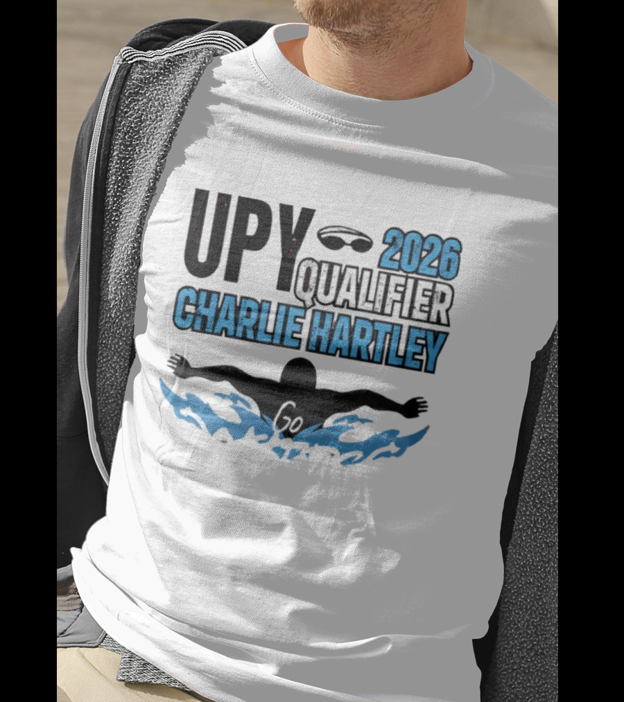 UPY 2026 Qualifier Charlie Hartley Swimming Otter Racer T-Shirt