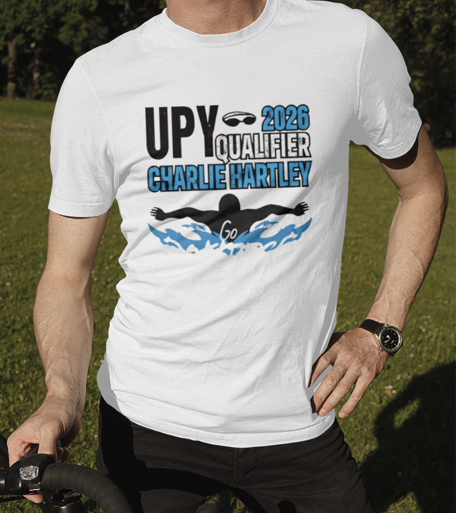 UPY 2026 Qualifier Charlie Hartley Swimming Otter Racer T-Shirt