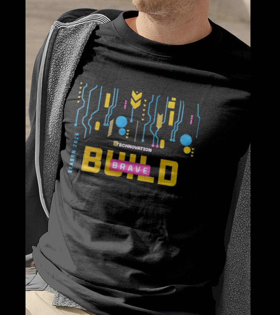 Technovation Girls Season 2026 Build Brave T-Shirt