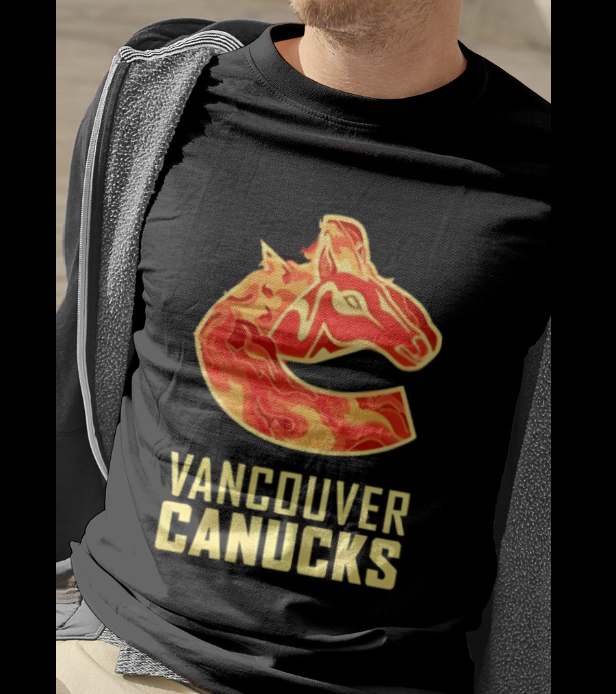 Vancouver Canucks Lunar New Year Horsefire 2026 T-Shirt