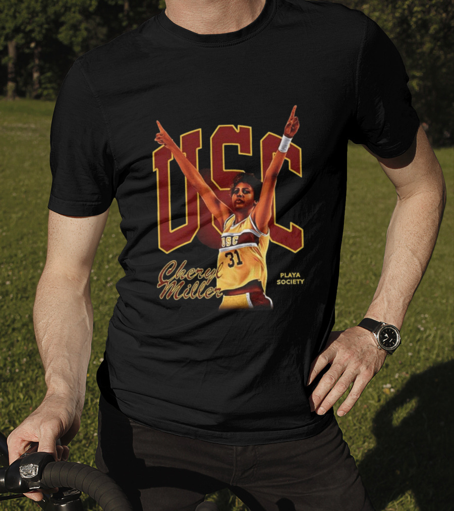 USC Cheryl Miller 31 Basketball Legend T-Shirt