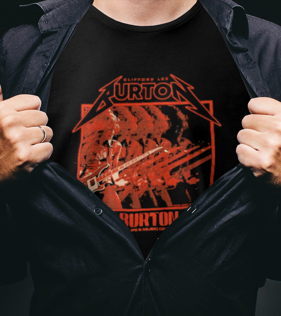 Clifford Lee Burton Cliff Burton Day 2025 Celebrating The Life And Music T-Shirt