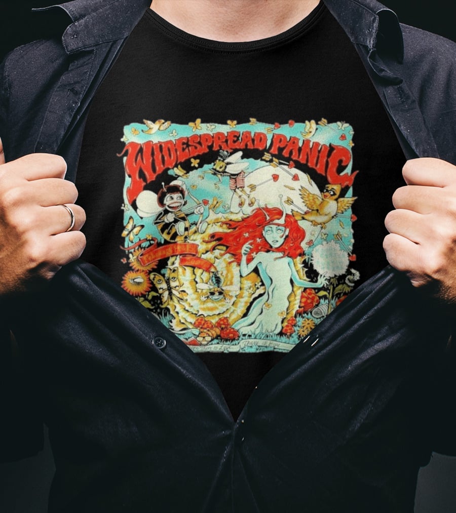 Widespread Panic Moody Center Austin Texas February 14 15 2026 Billy Perkins T-Shirt
