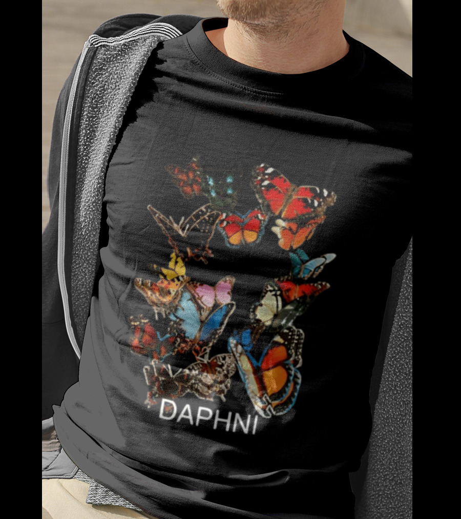 Daphni Butterfly Multicolor Vivid Wing T-Shirt