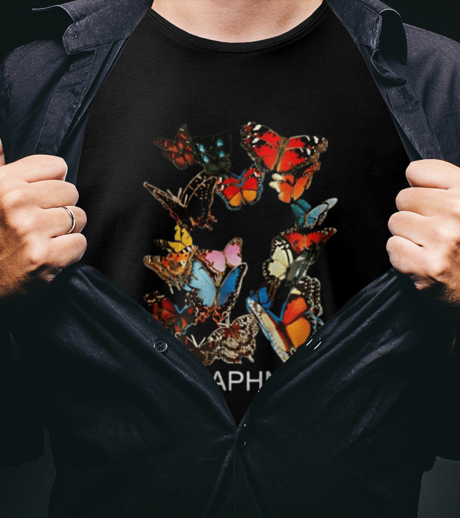 Daphni Butterfly Multicolor Vivid Wing T-Shirt