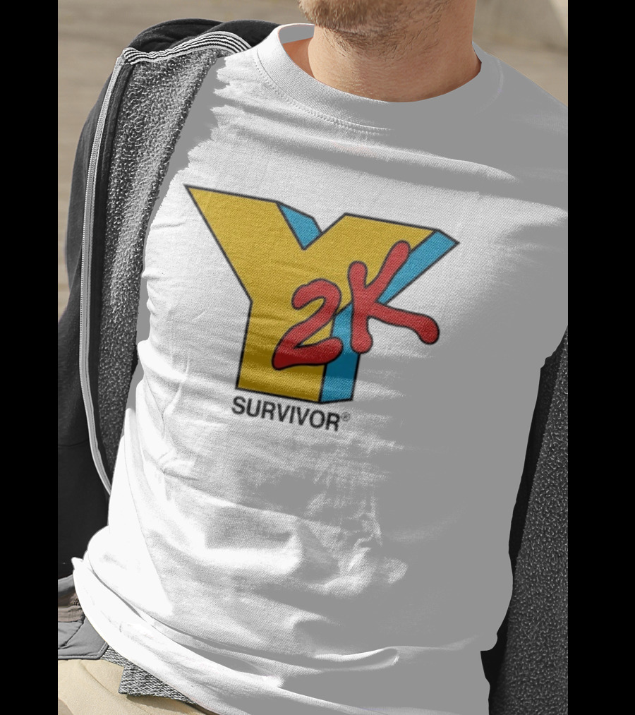 Y2K Survivor Retro 2000s Nostalgia Fashion Trend T-Shirt