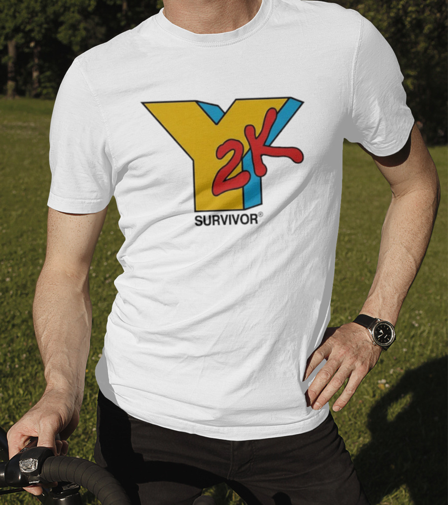 Y2K Survivor Retro 2000s Nostalgia Fashion Trend T-Shirt
