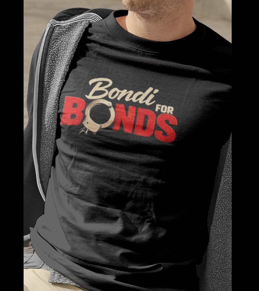 Bondi For Bonds Anti Trump Protest Epstein Files Handcuff T-Shirt