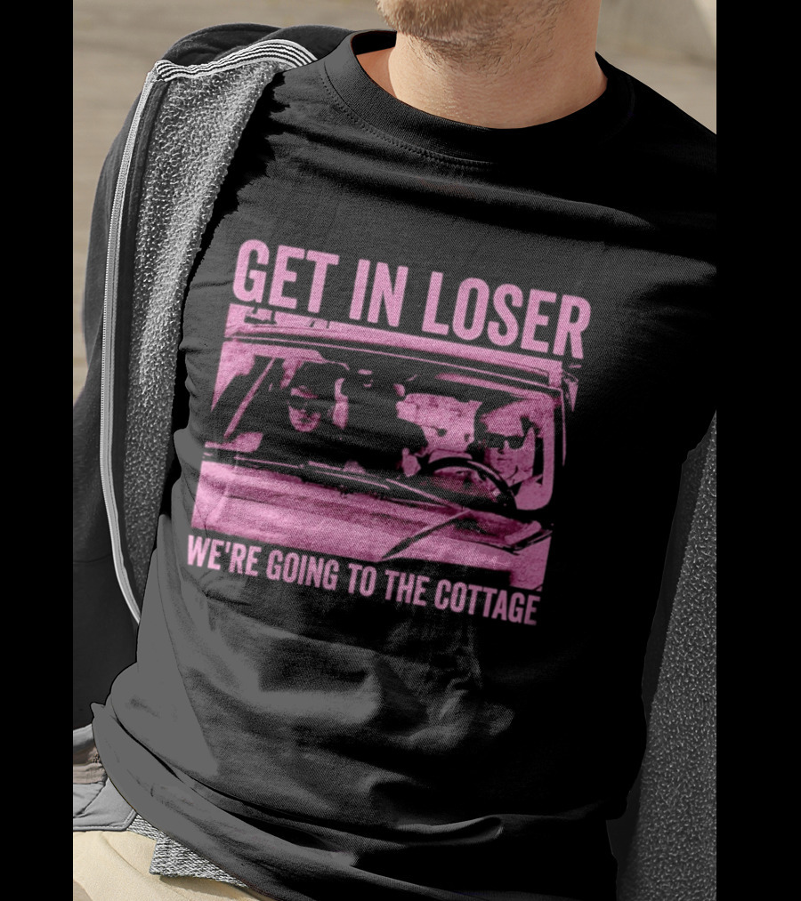 Get In Loser We're Going To The Cottage Heated Rivalry Car Scene T-Shirt