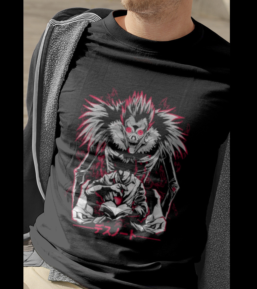 Shinigami's Revenge Ryuk Death Note Manga Horror Aesthetic T-Shirt