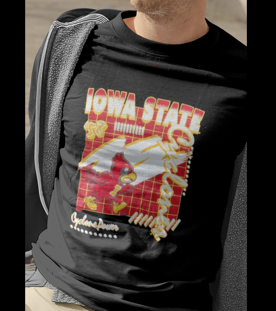 Iowa State Cyclones 58 Cyclone Power T-Shirt