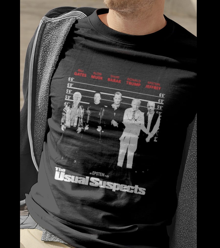 Bill Barack Trump Jeffrey The Usual Suspects T-Shirt