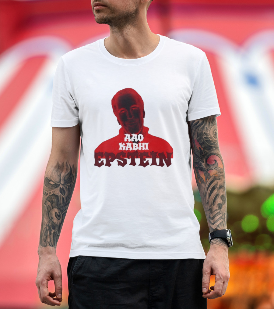 Aao Kabhi Epstein Edgy Meme T-Shirt