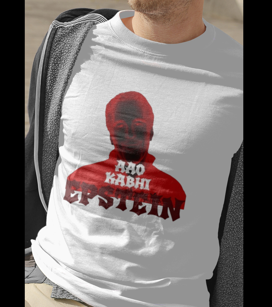 Aao Kabhi Epstein Edgy Meme T-Shirt