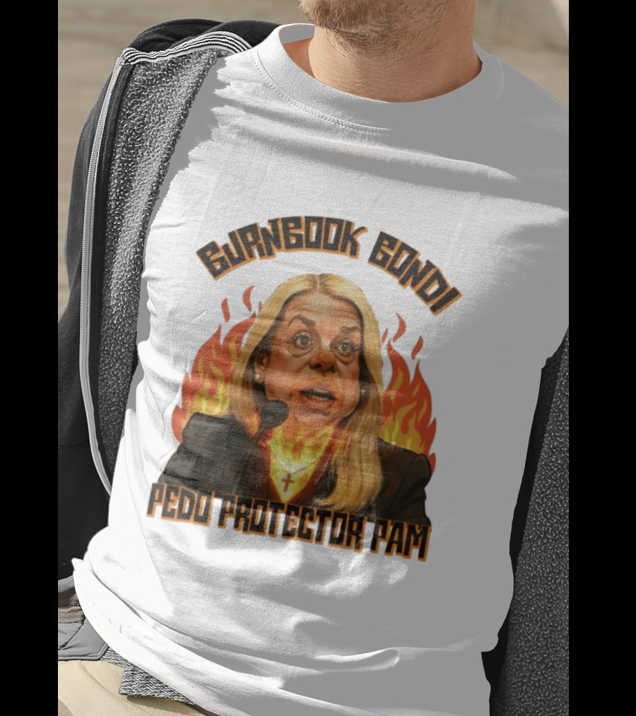 Burnbook Bondi Pedo Protector Pam Flame T-Shirt