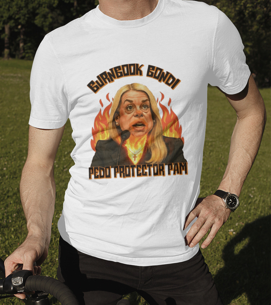 Burnbook Bondi Pedo Protector Pam Flame T-Shirt