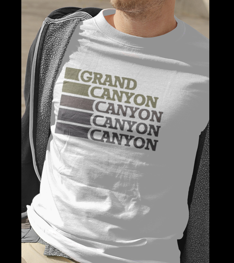 Dale Doback Grand Canyon Vintage Retro Style Scenic T-Shirt