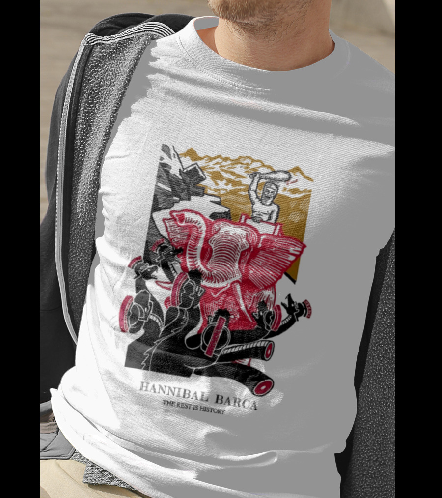 Hannibal Barca The Rest Is History Elephants And Soldiers Historical T-Shirt