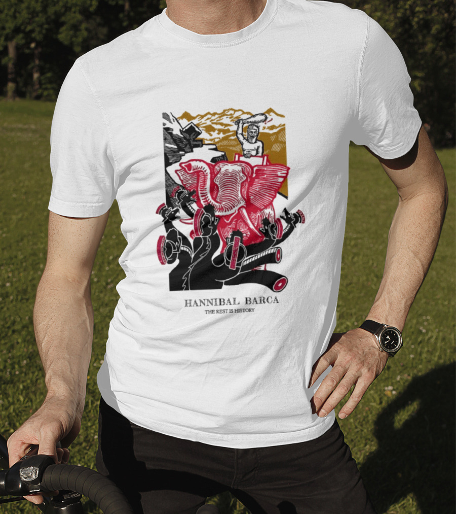 Hannibal Barca The Rest Is History Elephants And Soldiers Historical T-Shirt