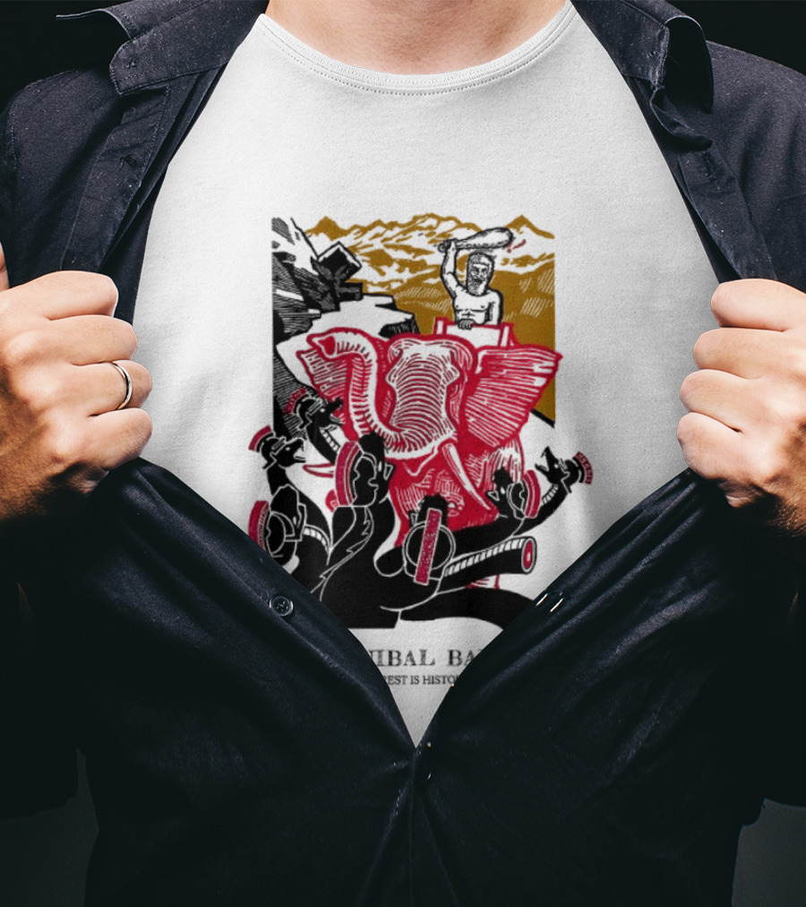 Hannibal Barca The Rest Is History Elephants And Soldiers Historical T-Shirt