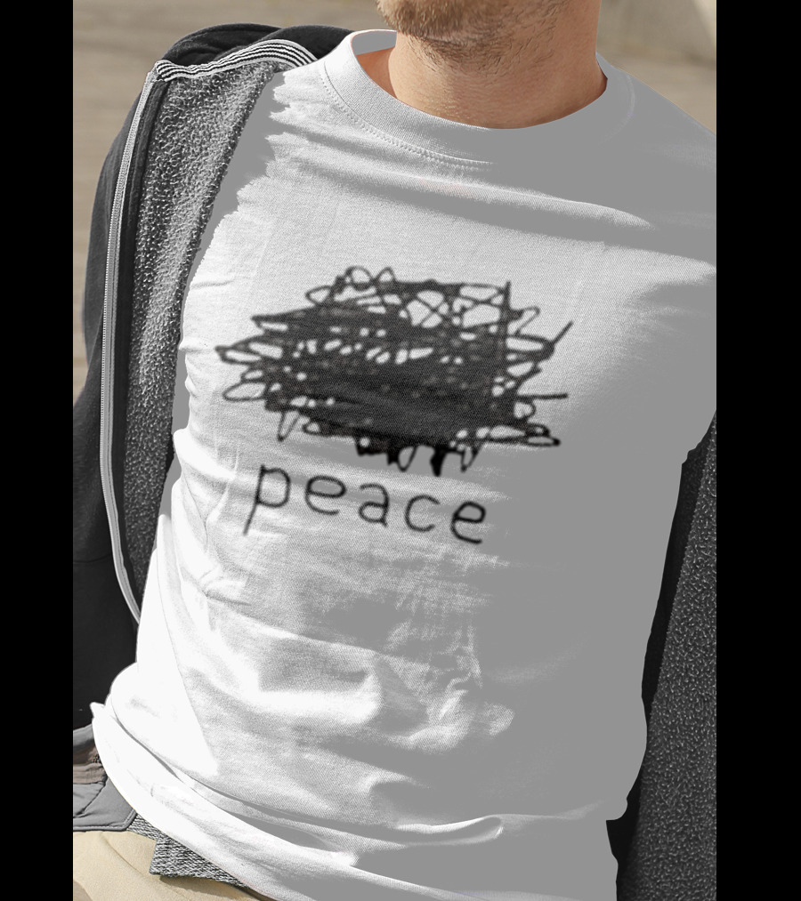 Peace Graffiti Scribble T-Shirt