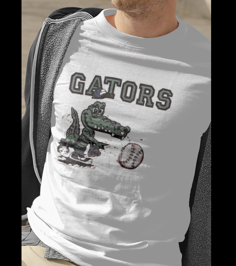 Florida Gators Basketball Mascot Image T-Shirt