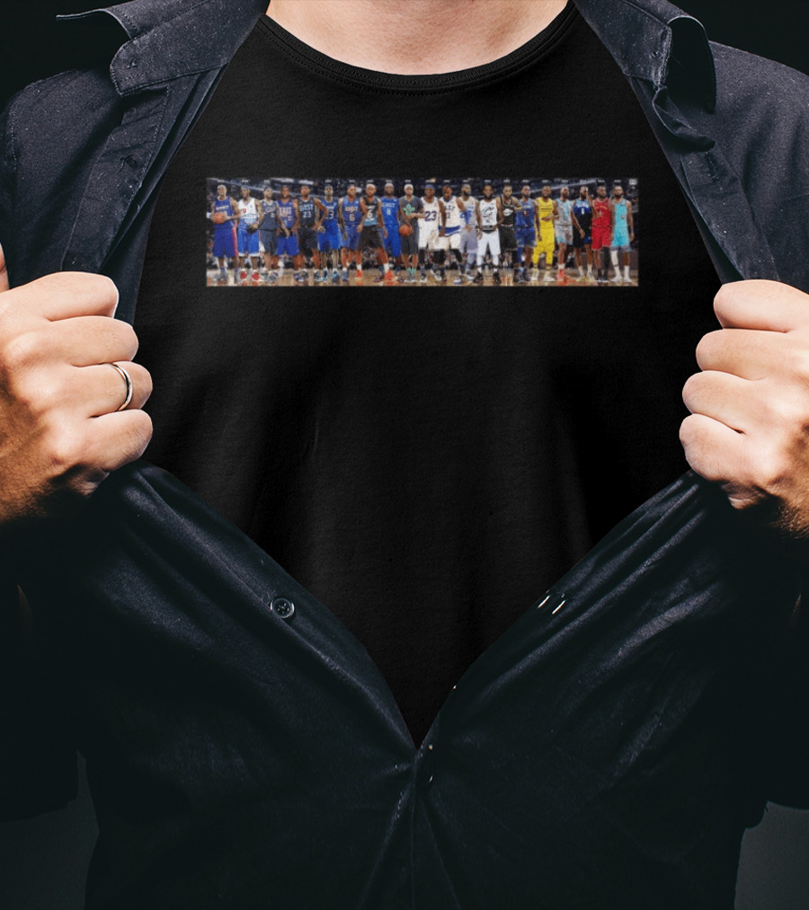 22 Years Celebrating Basketball Legends Through Iconic Jersey Moments T-Shirt