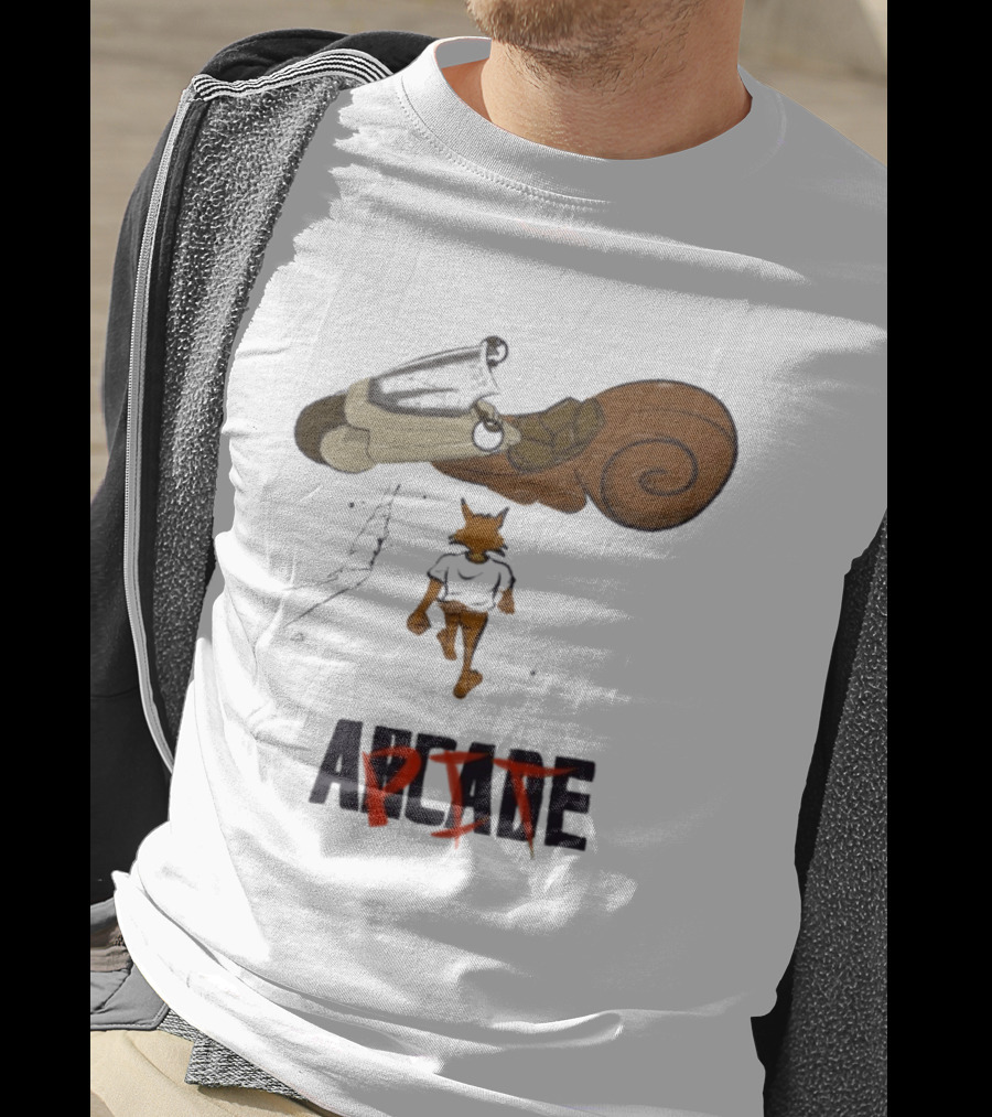 Smight Akira Arcade Pit Retro Futuristic Motorcycle Adventure T-Shirt
