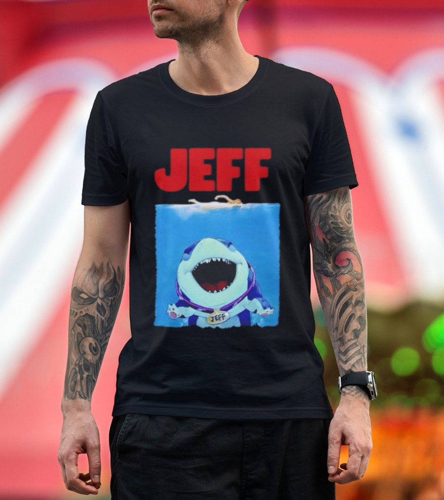 Jeff The Land Shark Jaws Movie T-Shirt