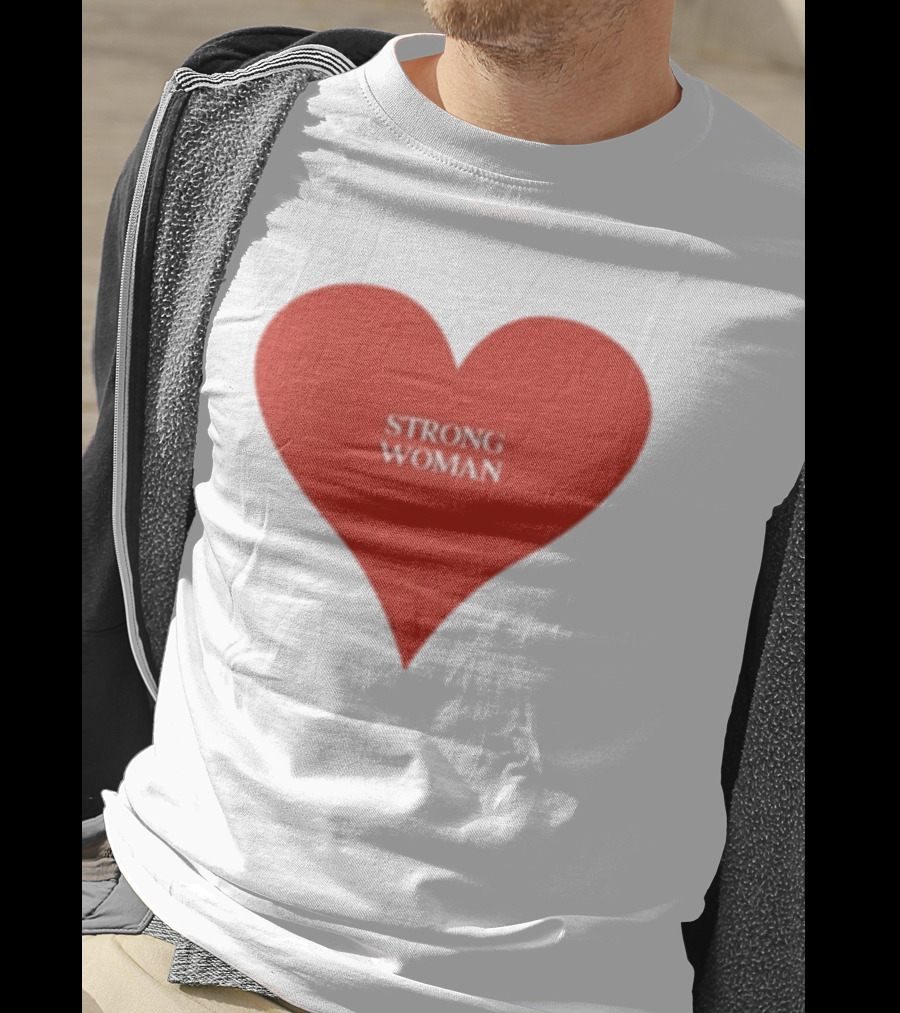 Strong Woman Heart Gemma Johnson Neighborhood Empowerment T-Shirt