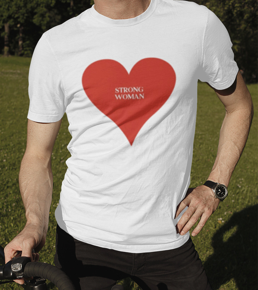 Strong Woman Heart Gemma Johnson Neighborhood Empowerment T-Shirt