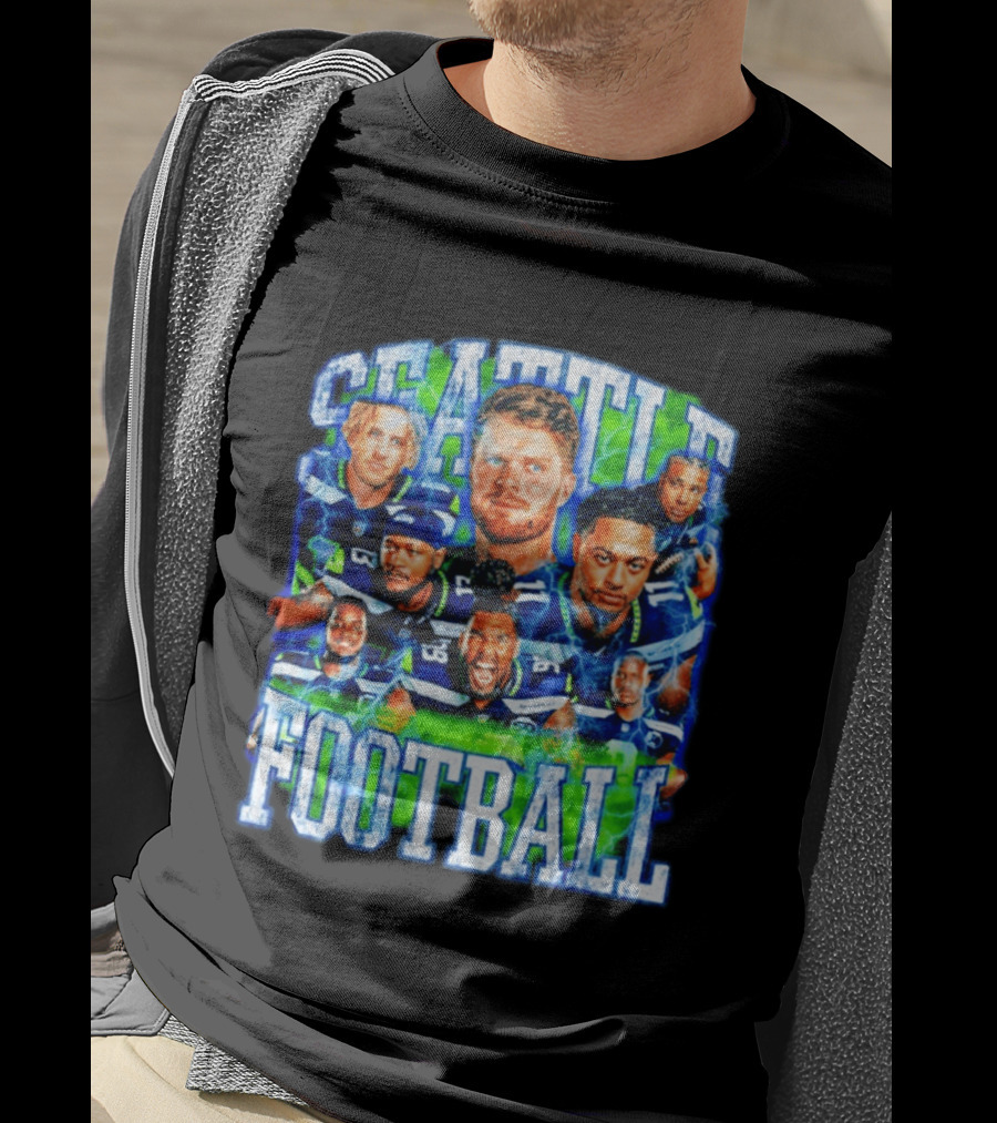 Seattle Football Champs 2026 Bootleg T-Shirt