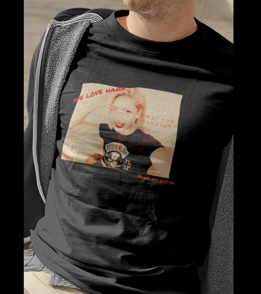 We Love Hana Kimura Punk Style Photo T-Shirt