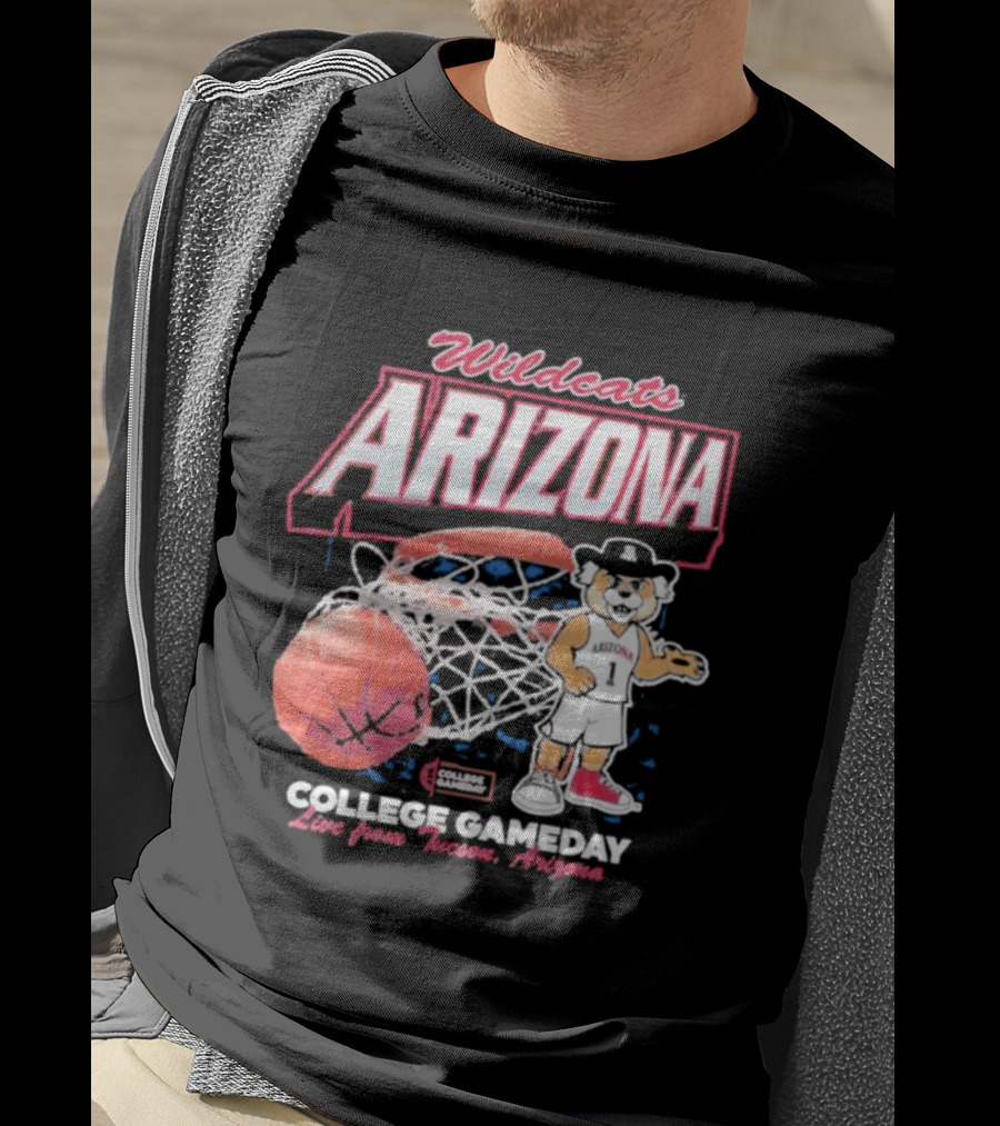 Arizona Wildcats College Gameday Live From Tucson T-Shirt