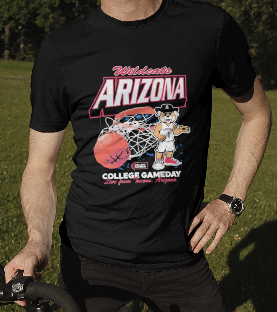 Arizona Wildcats College Gameday Live From Tucson T-Shirt