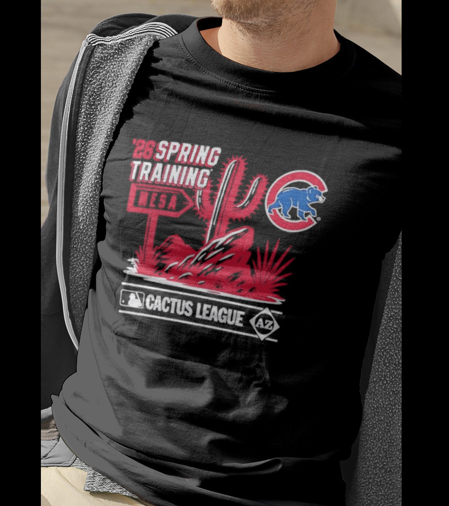 Chicago Cubs 2026 Cactus League Spring Training T-Shirt